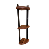 The Strapped Round Corner Shelf