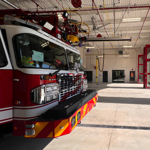 Custom Firehouse Logo Tables