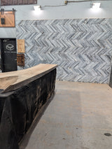 Sycamore Live Edge Wood Slab #B914 149" x 12" - 28" x 2.6"
