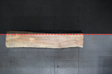 Soft Maple Live Edge Wood Slab #D794 112" x 19" - 25" x 2.2"