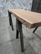 Walnut Live Edge Wood Slab #D969 72" x 20"-22" x 2.2" — detail 1 — Oak City Customs