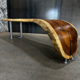 Live Edge Waterfall Table