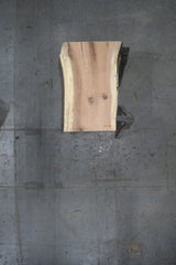 Red Oak Live Edge Wood Slab #C984 54" x 30"-35" x 2.2" — overhead view — Oak City Customs
