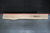 Ash Live Edge Wood Slab #E907 146" x 18" - 19" x 2.2"