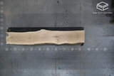 White Oak Live Edge Wood Slab #E917 111" x 16" - 19" 2.2"