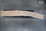 Soft Maple Live Edge Wood Slab #E951 154" x 14" - 20" x 2.7"