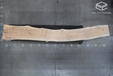 Soft Maple Live Edge Wood Slab #E952 153" x 15" - 21" x 2.7"