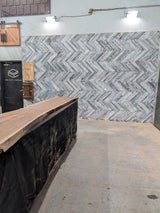 Walnut Live Edge Wood Slab #E927 126" x 18" - 28" x 2.2"