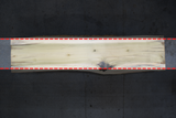 Poplar Slab #FWX563 142" x 29" - 33" x 2.1"