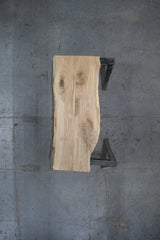 White Oak prebuilt tabletop #PB186 overhead view