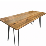 72" Pamlico Dining Table - Sweet Gum with Hairpin Legs (One of a Kind)