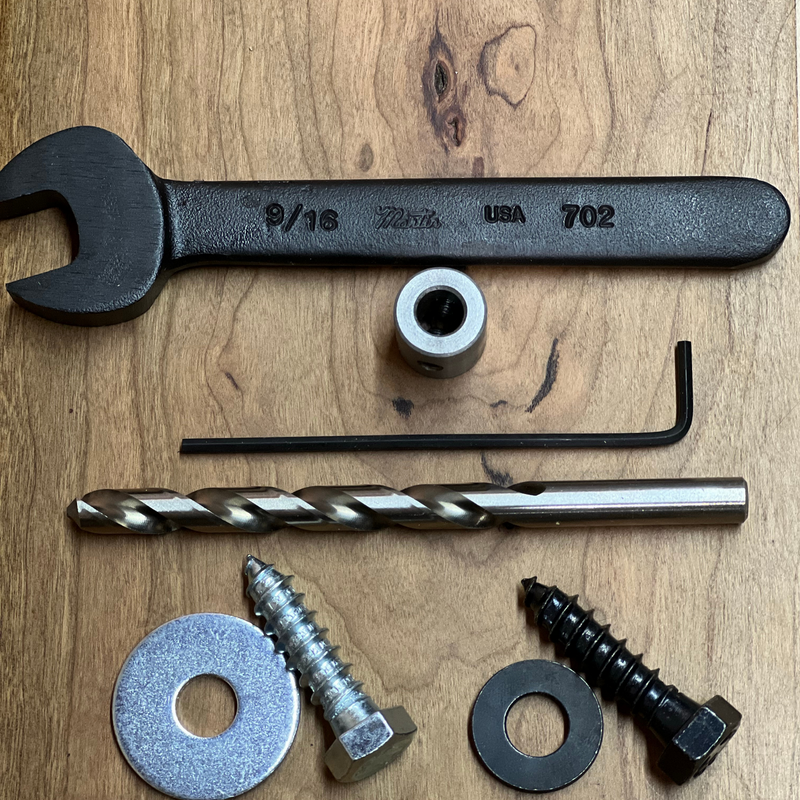 DIY Lag Hardware Tool Kit
