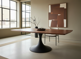 Calderwood Sapele Dining Table with Tulip Base (One of One)