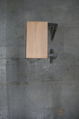 (Pre-Built) Cherry Classic Cut Tabletop #PB202 49" x 28" x 1.6" — overhead view — Oak City Customs