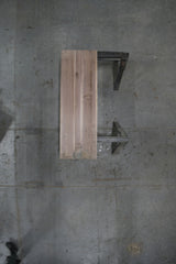 (Pre-Built) Walnut Classic Cut Tabletop #PB204 66" x 21" x 1.4" — overhead view — Oak City Customs