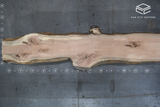 Red Oak Live Edge Wood Slab #A961 203" x 19" - 36" x 2.4