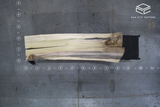 Poplar Live Edge Wood Slab #D958 95" x 24" - 29" x 2.2"