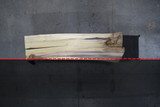 Poplar Live Edge Wood Slab #D958 95" x 24" - 29" x 2.2"
