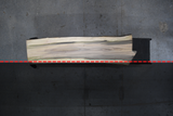 Poplar Live Edge Wood Slab #D959 96" x 23" - 29" x 2.6"