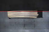 Poplar Live Edge Wood Slab #D959 96" x 23" - 29" x 2.6"