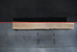 White Oak Live Edge Wood Slab #E954 126" x 10" - 13" x 2.5"
