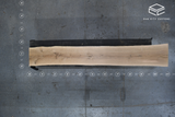 White Oak Live Edge Wood Slab #E955 126" x 16" - 20" x 1.8"