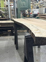 Soft Maple Live Edge Wood Slab #A993 140" x 34"-47" x 3.3" — detail 2 — Oak City Customs
