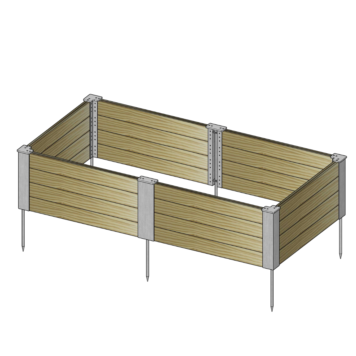 Modular Garden Planter – Oak City Customs