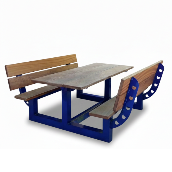Modular Outdoor Table | Hardwood Picnic Table | Oak City Customs