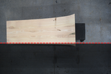(Pre-Built) Ash Live Edge Tabletop #PB131 100" x 34" - 46" x 2.3"