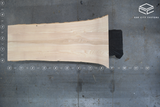 (Pre-Built) Ash Live Edge Tabletop #PB134 103" x 36" - 52" x 2.3"