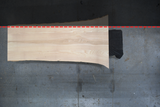 (Pre-Built) Ash Live Edge Tabletop #PB134 103" x 36" - 52" x 2.3"