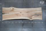 (Pre-Built) Sycamore Live Edge Tabletop #PB138 58" 22" x 2.4"