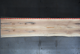 (Pre-Built) Sycamore Live Edge Tabletop #PB140 162" 34"-42" x 2.4"