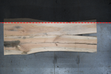 (Pre-Built) Sycamore Live Edge Tabletop #PB142 136" 41"-54" x 2.6"