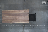 (Pre-Built) Walnut Live Edge Tabletop #PB145 92" x 43" - 44" x 2.5"
