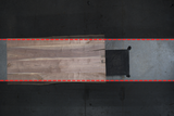 (Pre-Built) Walnut Live Edge Tabletop #PB145 92" x 43" - 44" x 2.5"