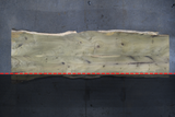 (Pre-Built) Poplar Live Edge Tabletop #PB147 146" x 38" - 51" x 2.0"