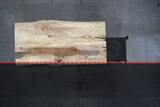 (Pre-Built) Soft Maple Live Edge Tabletop #PB148 92" x 41" - 44" x 2.2"