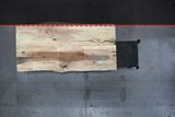 (Pre-Built) Soft Maple Live Edge Tabletop #PB148 92" x 41" - 44" x 2.2"