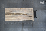 (Pre-Built) Soft Maple Live Edge Tabletop #PB149 101" 40"-46" x 1.4"