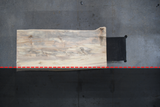 (Pre-Built) Soft Maple Live Edge Tabletop #PB150 91" 38"-43" x 1.3"