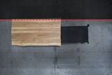(Pre-Built) White Oak Live Edge Tabletop #PB155 72" x 38" - 40" x 2.3"