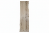 (Pre-Built) Red Oak Live Edge Tabletop #PB183 181" x 44" - 48" x 1.9" — staged 1 — Oak City Customs
