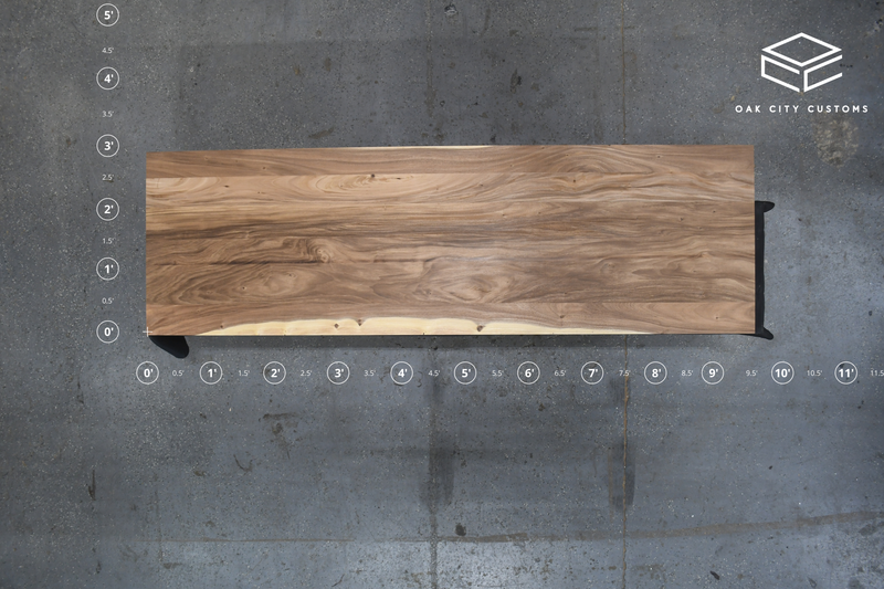Monkey Pod #PB170 Prebuilt Tabletop | Kiln Dried | Oak City Customs