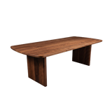 Ascent Reeded Walnut Community Table