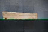 White Oak Live Edge Wood Slab #S783 113" x 23" - 28" x 4.3"