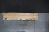 White Oak Live Edge Wood Slab #S783 113" x 23" - 28" x 4.3"