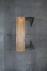 (Pre-Built) Sweet Gum Classic Cut Tabletop #PB188 76" x 20" x 2.0" — overhead view — Oak City Customs