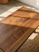 Handcrafted Solid Walnut Coffee Table – One-of-a-Kind Modern Solid Wood Table